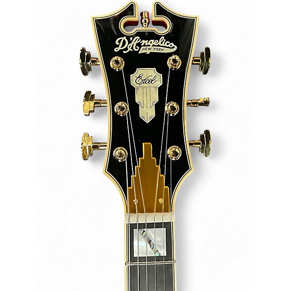 Used 2022 D'Angelico Excel SS Hollowbody Trans Red Hollow Body Electric Guitar