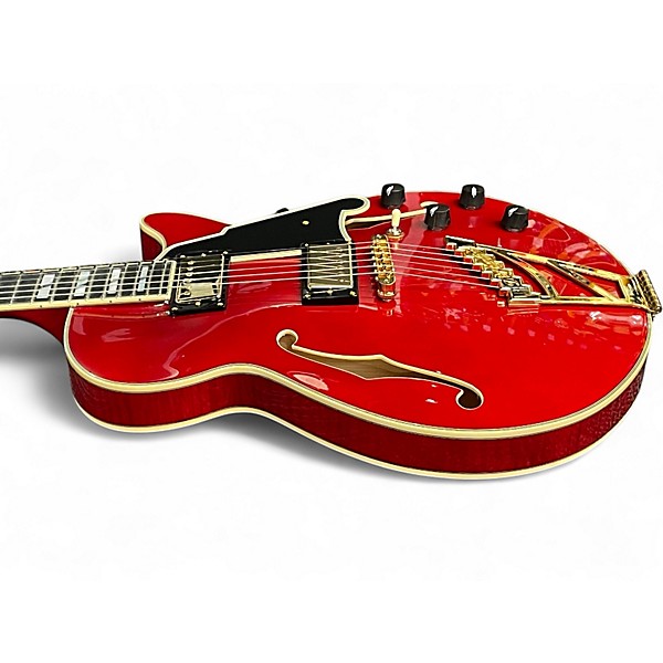 Used 2022 D'Angelico Excel SS Hollowbody Trans Red Hollow Body Electric Guitar