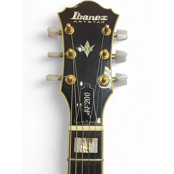Used Ibanez af200 2 Color Sunburst Hollow Body Electric Guitar