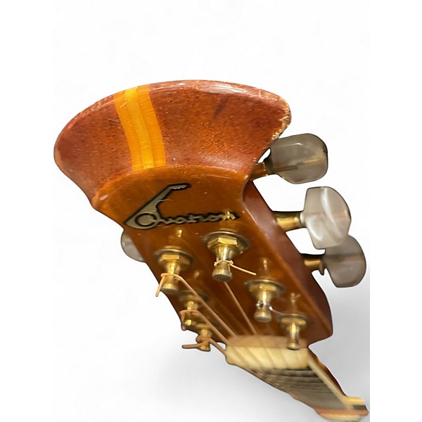 Used Ovation custom legend Natural Acoustic Electric Guitar