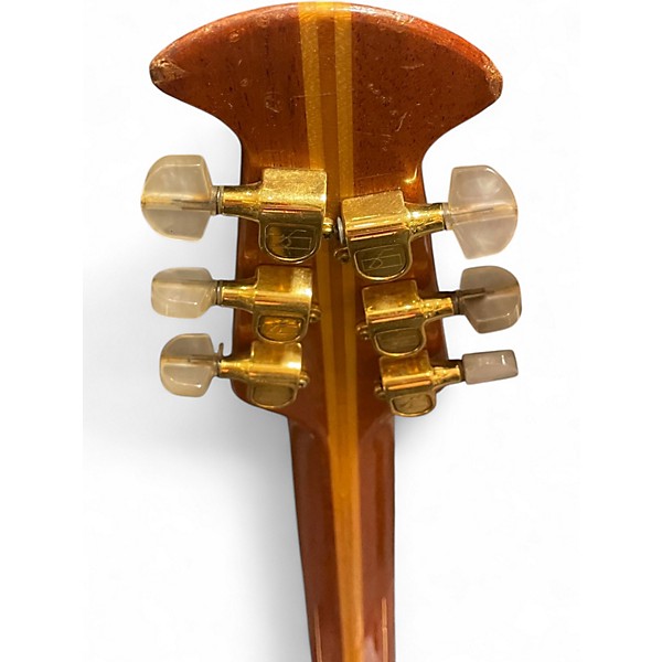 Used Ovation custom legend Natural Acoustic Electric Guitar