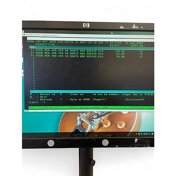 Used Epiphone Les Paul Standard Red Solid Body Electric Guitar