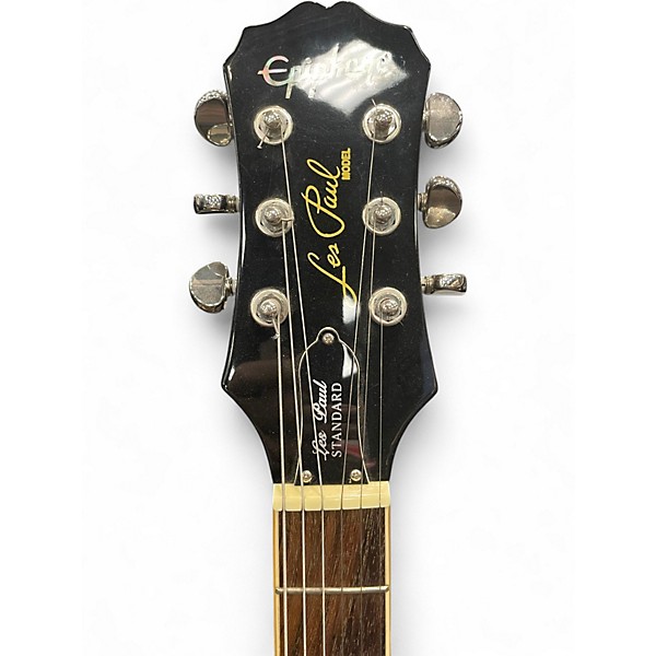 Used Epiphone Les Paul Standard Trans Purple Solid Body Electric Guitar