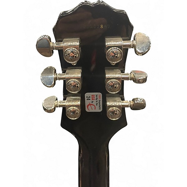 Used Epiphone Les Paul Standard Trans Purple Solid Body Electric Guitar