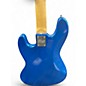 Used Stagg JAZZ BASS Blue Electric Bass Guitar