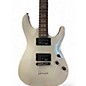 Used Schecter Guitar Research Omen 6 Vintage White Solid Body Electric Guitar