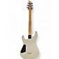 Used Schecter Guitar Research Omen 6 Vintage White Solid Body Electric Guitar