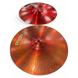 Used Paiste 14in COLOR SOUND HI HAT Cymbal