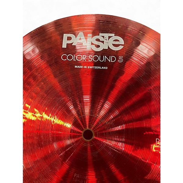 Used Paiste 14in COLOR SOUND HI HAT Cymbal