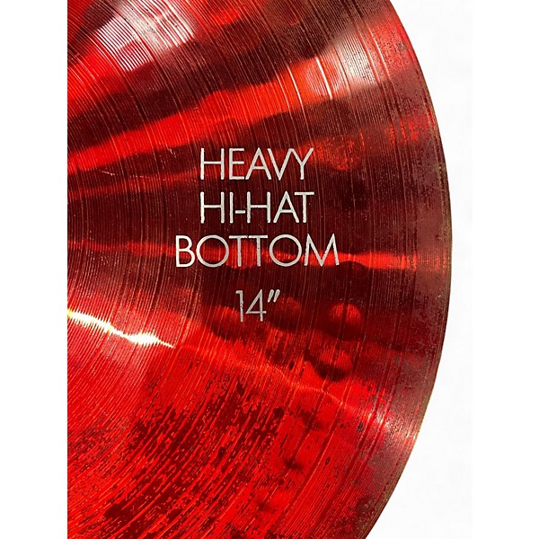 Used Paiste 14in COLOR SOUND HI HAT Cymbal