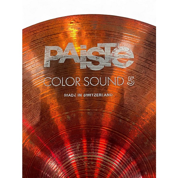 Used Paiste 14in COLOR SOUND HI HAT Cymbal