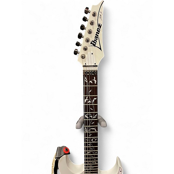 Used Ibanez JEMJR White Solid Body Electric Guitar