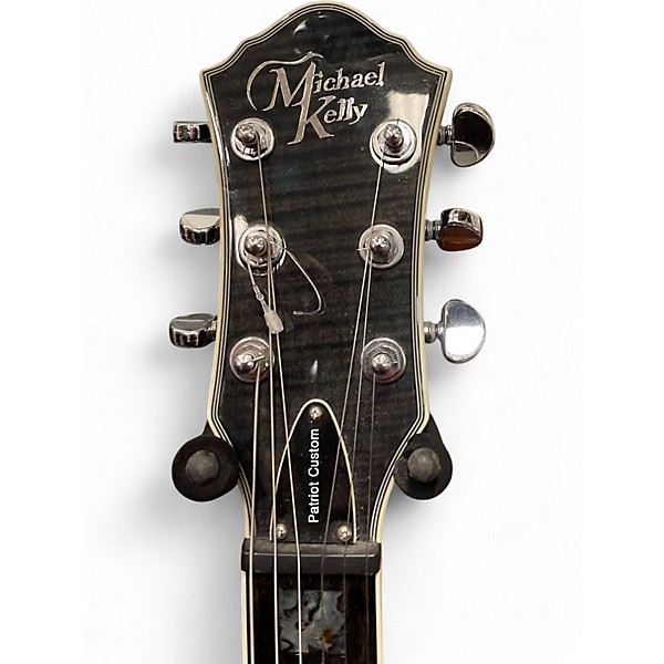 Used Michael Kelly PATRIOT CUSTOM Charcoal Solid Body Electric Guitar