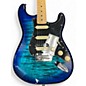 Used Fender Player Series II Plus Top Blue Burst Solid Body Electric Guitar