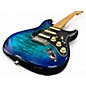 Used Fender Player Series II Plus Top Blue Burst Solid Body Electric Guitar