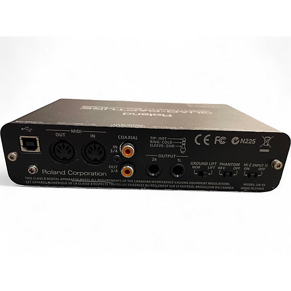 Used Roland UA-55 Audio Interface