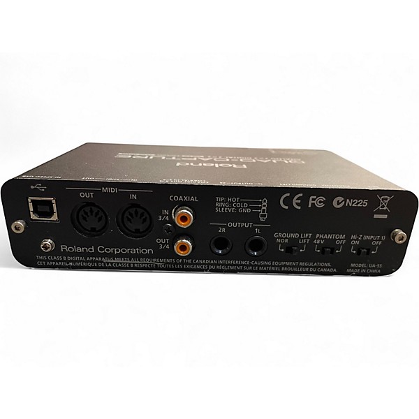 Used Roland UA-55 Audio Interface