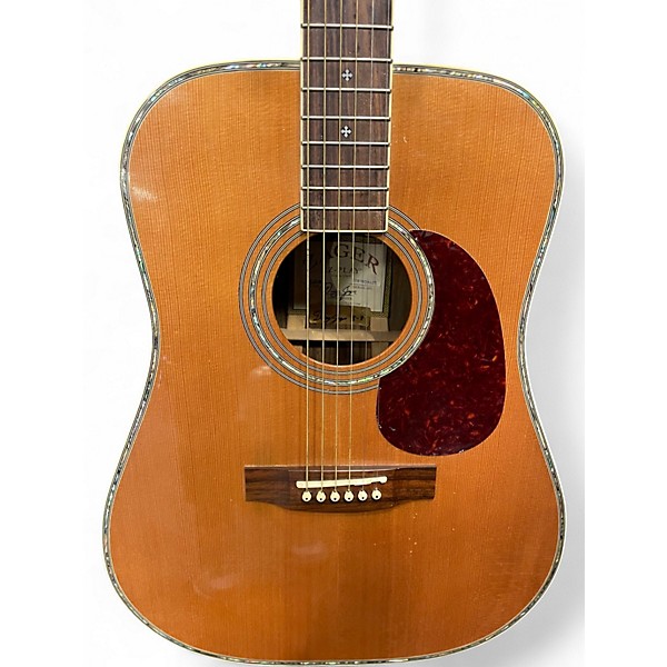 Used Zager ZAD80 Natural Acoustic Guitar