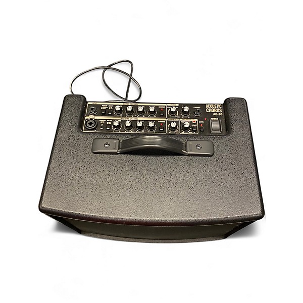 Used Roland AC60 60W 2X6.5 Acoustic Guitar Combo Amp