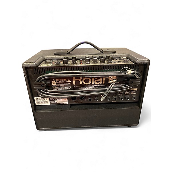 Used Roland AC60 60W 2X6.5 Acoustic Guitar Combo Amp