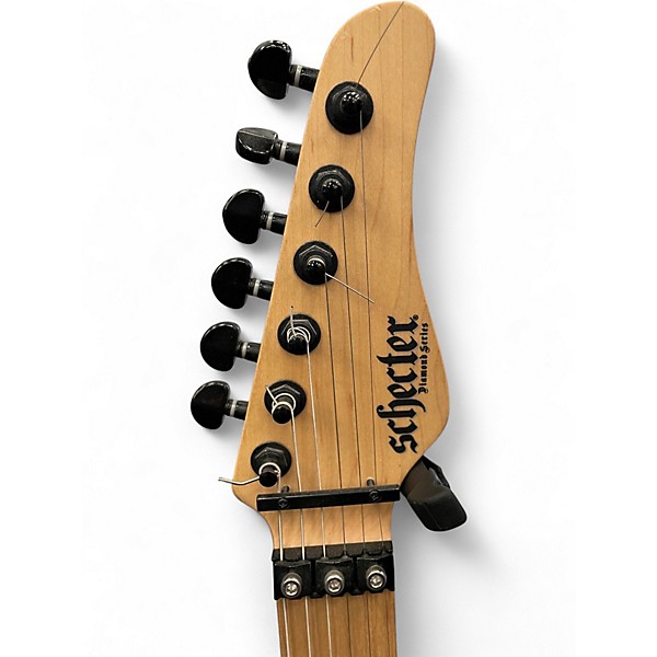 Used Schecter Guitar Research sun valley super shredder III Aurora Burst Solid Body Electric Guitar