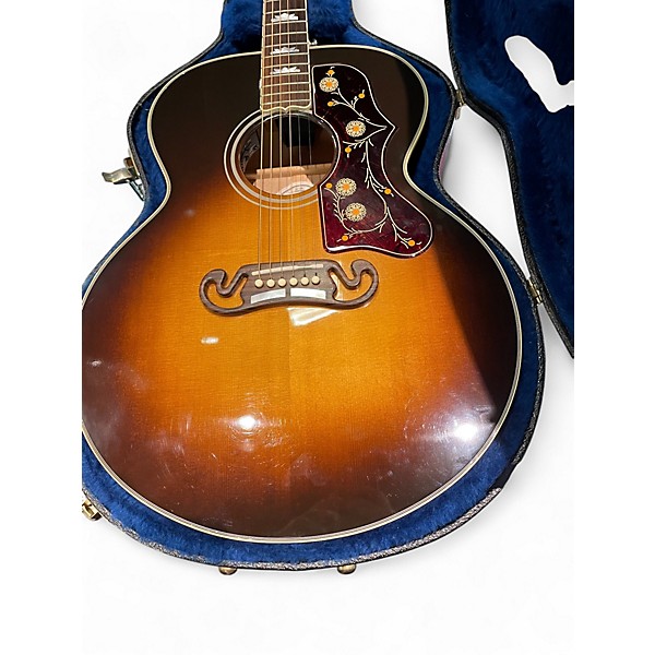 Used Gibson SJ200 Original 2 Color Sunburst Acoustic Electric Guitar