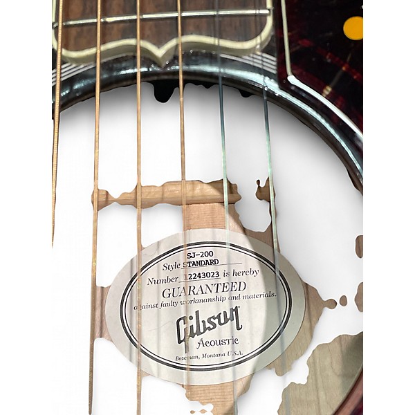 Used Gibson SJ200 Original 2 Color Sunburst Acoustic Electric Guitar