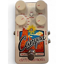Used Electro-Harmonix Canyon Delay and Looper Effect Pedal