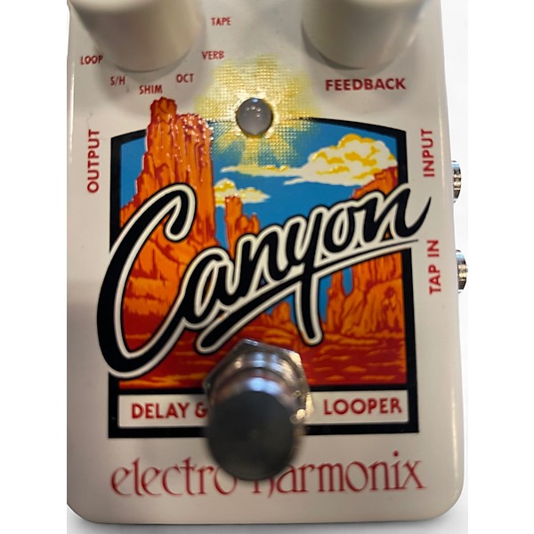 Used Electro-Harmonix Canyon Delay and Looper Effect Pedal