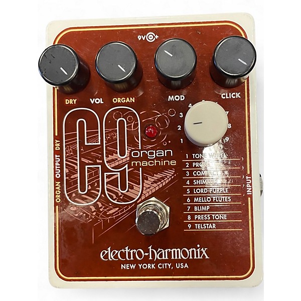 Used Electro-Harmonix C9 Organ Machine Effect Pedal