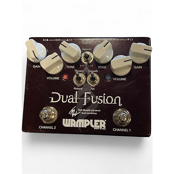 Used Wampler DUAL FUSION Effect Pedal