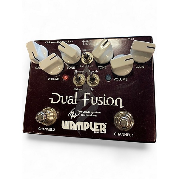 Used Wampler DUAL FUSION Effect Pedal