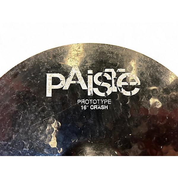 Used Paiste 16in PROTOTYPE Cymbal