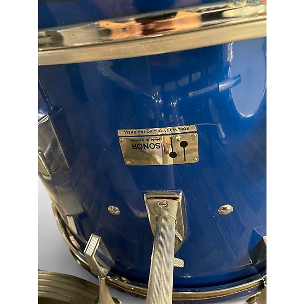 Used 1974 Sonar 4 Piece Champion Blue Drum Kit