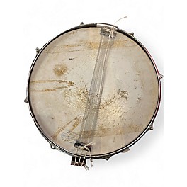 Used 1960s Slingerland 5X14 snare red sparkle Drum