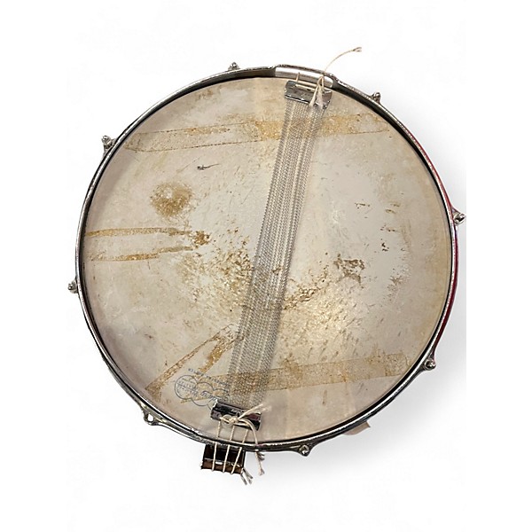 Used 1960s Slingerland 5X14 snare red sparkle Drum