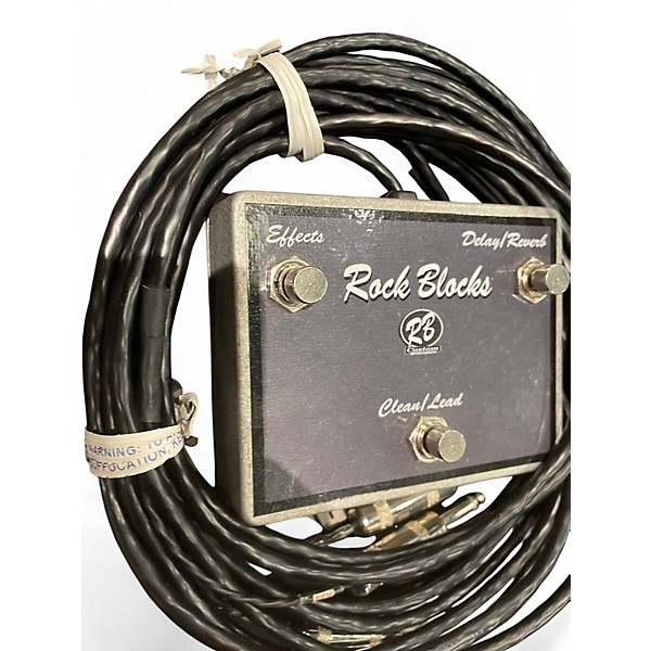 Used Rock Blocks footswitch Pedal