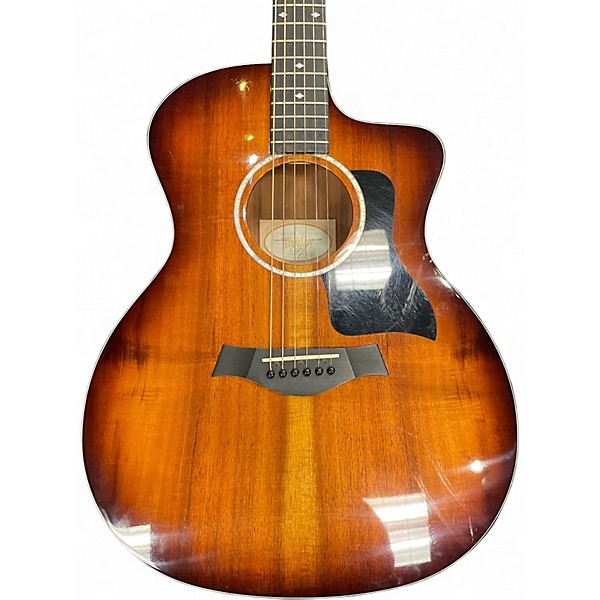 Used Taylor 224CEKDLX SHADED EDGE BURST Acoustic Electric Guitar