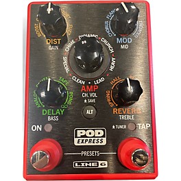Used Line 6 Pocket Pod Express Amp Modeler Effect Processor