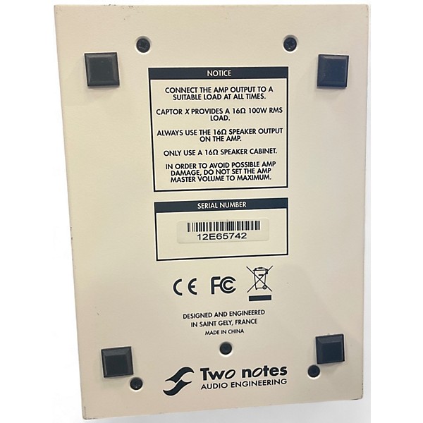 Used Two Notes AUDIO ENGINEERING Torpedo Captor X Power Attenuator