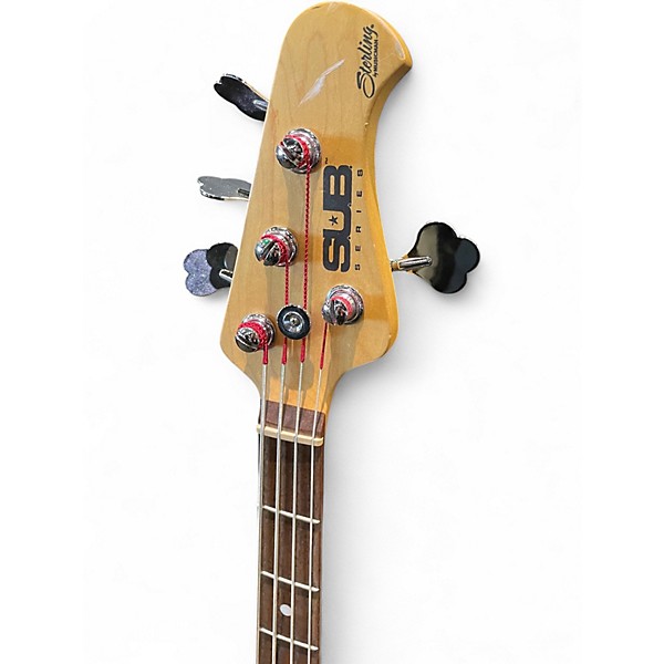 Used Sterling by Music Man Sub 4 Mahogany Electric Bass Guitar
