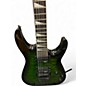 Used Jackson JS32 Dinky Green Burst Solid Body Electric Guitar