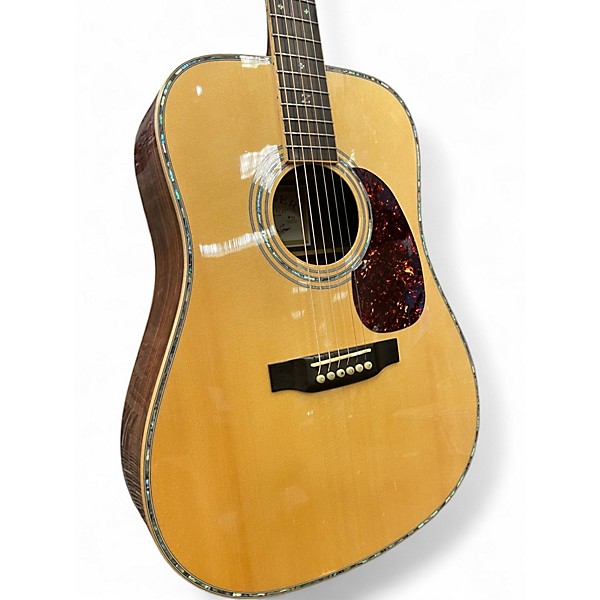 Used Zager ZAD900F Natural Acoustic Guitar