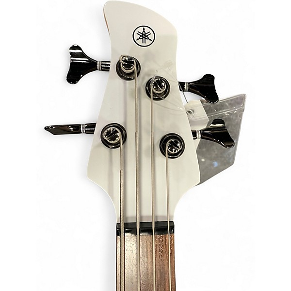 Used Yamaha TRBX304 White Electric Bass Guitar White