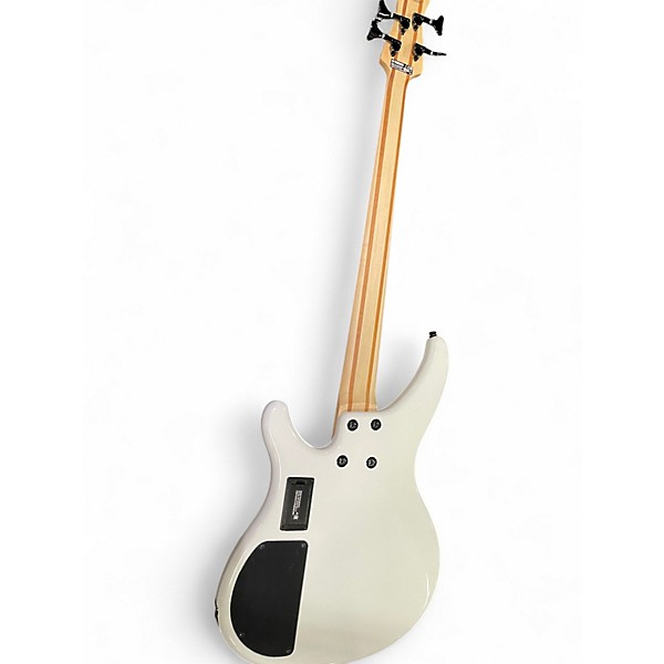 Used Yamaha TRBX304 White Electric Bass Guitar White