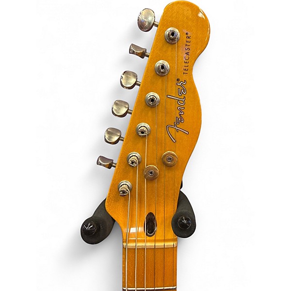 Used Fender Modern Player Telecaster Trans Black Solid Body Electric Guitar