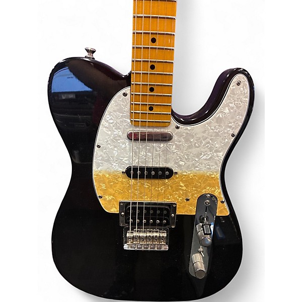 Used Fender Modern Player Telecaster Trans Black Solid Body Electric Guitar