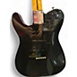 Used Fender Modern Player Telecaster Trans Black Solid Body Electric Guitar