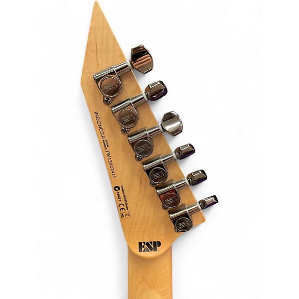 Used ESP MH100QMNT Purple Burst Solid Body Electric Guitar