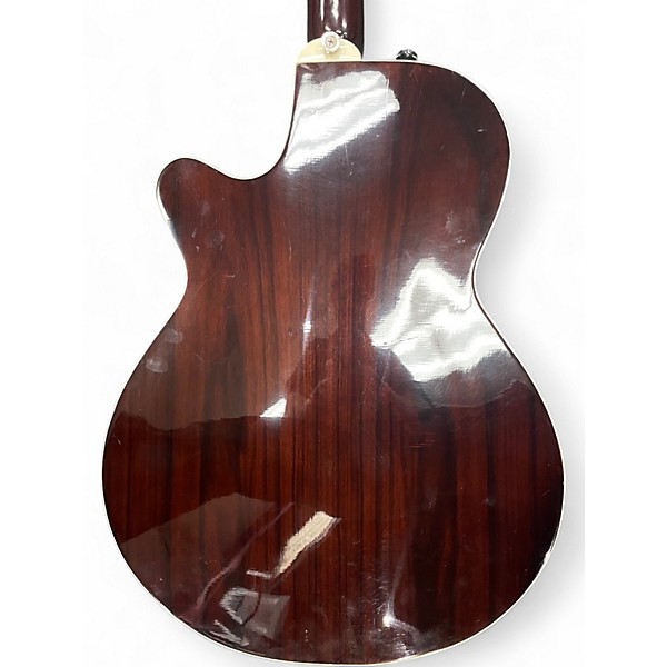 Used Epiphone eo-2-eb Trans Brown Acoustic Electric Guitar